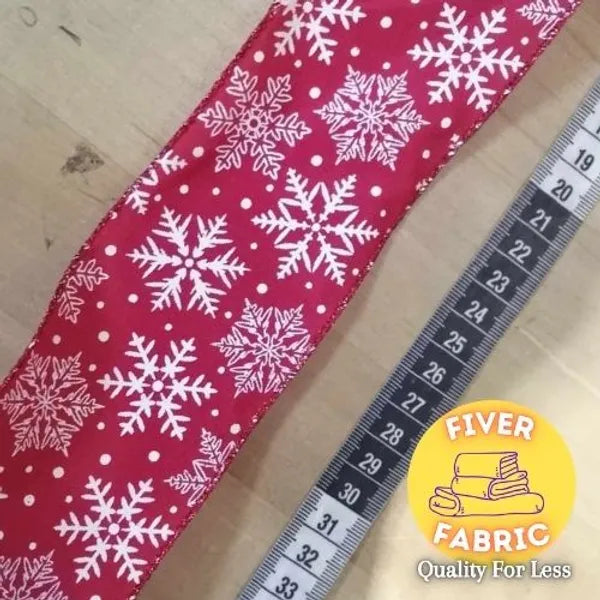 Snowflake ribbon