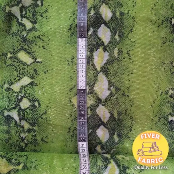 Snakeskin mesh (green)