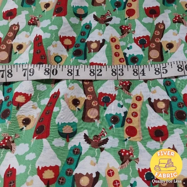 Robins Snow House Cotton