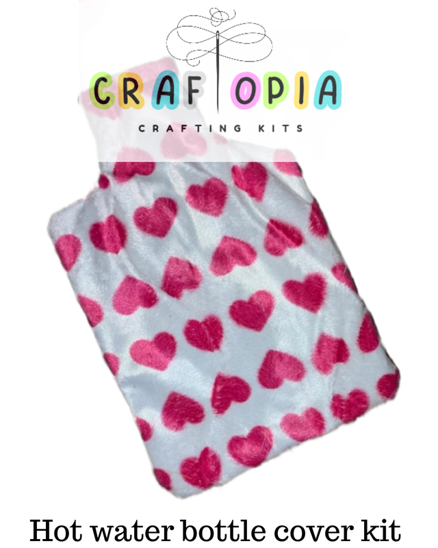 Hot Water Bottle Cover Kit