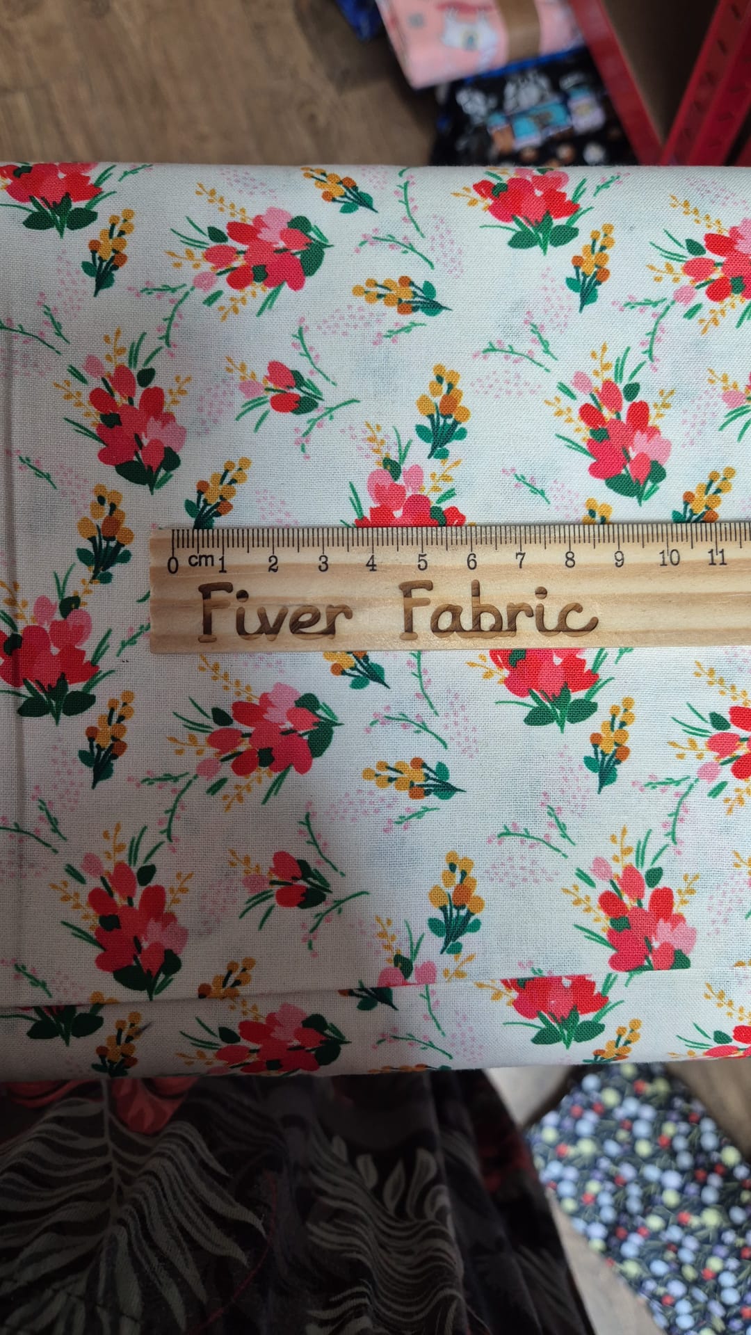 100% cotton tulips
