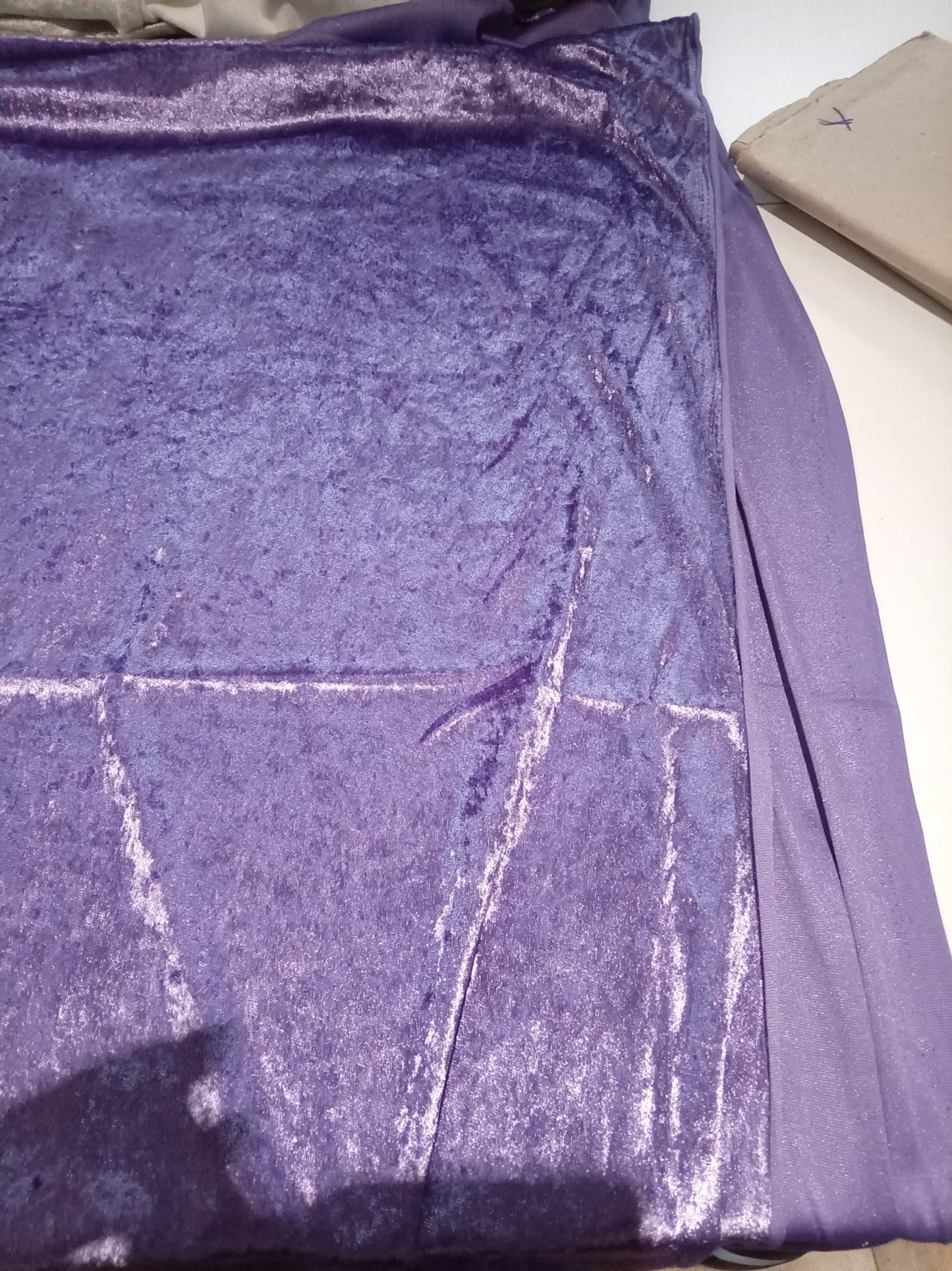 Crushed Velvet - Lavender