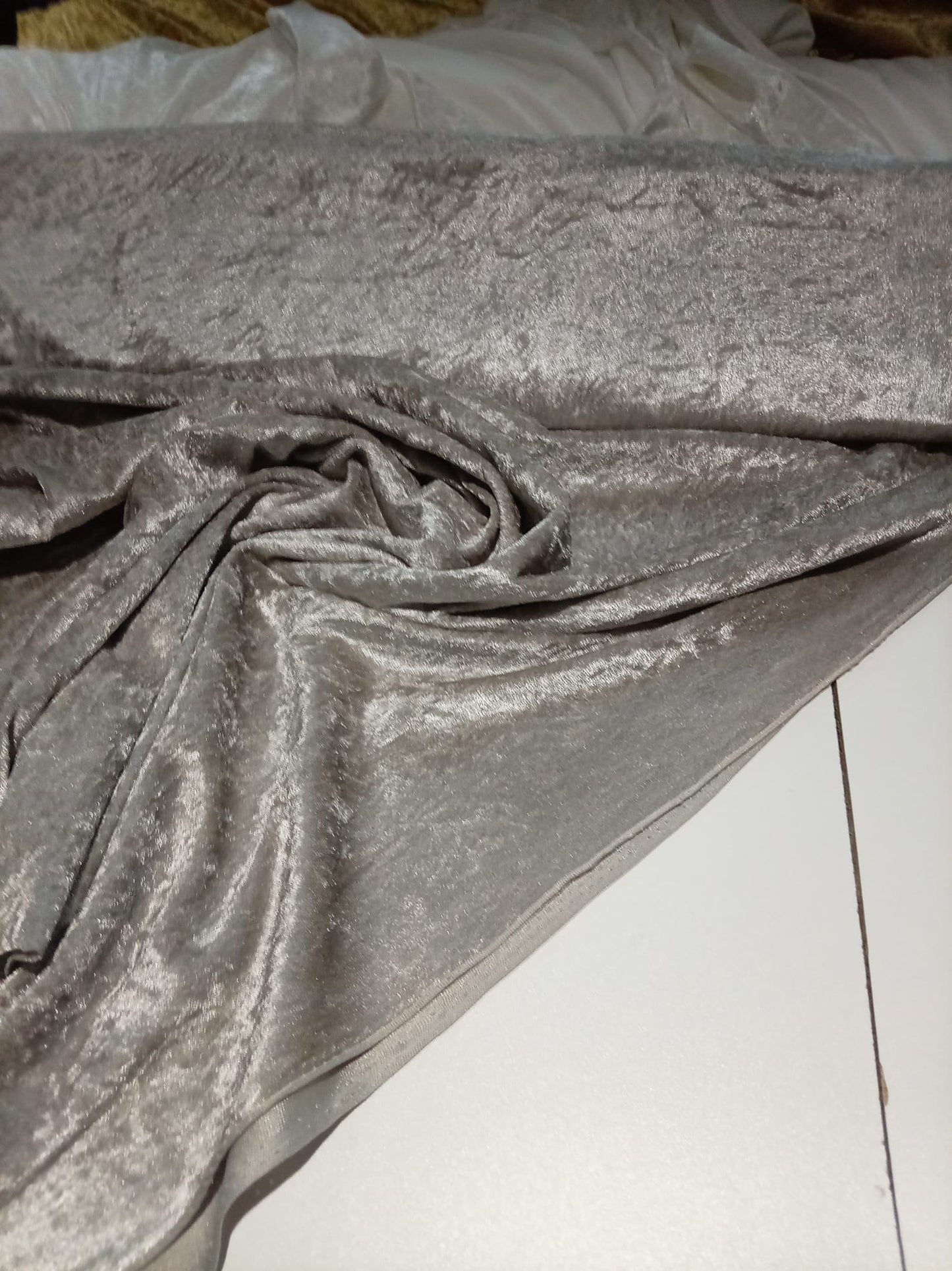 Crushed Velvet - Silver