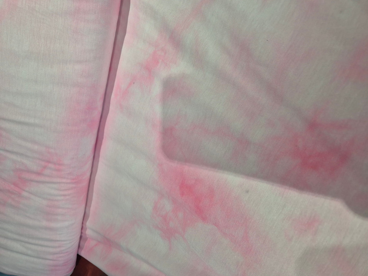 Pink tye dye jersey