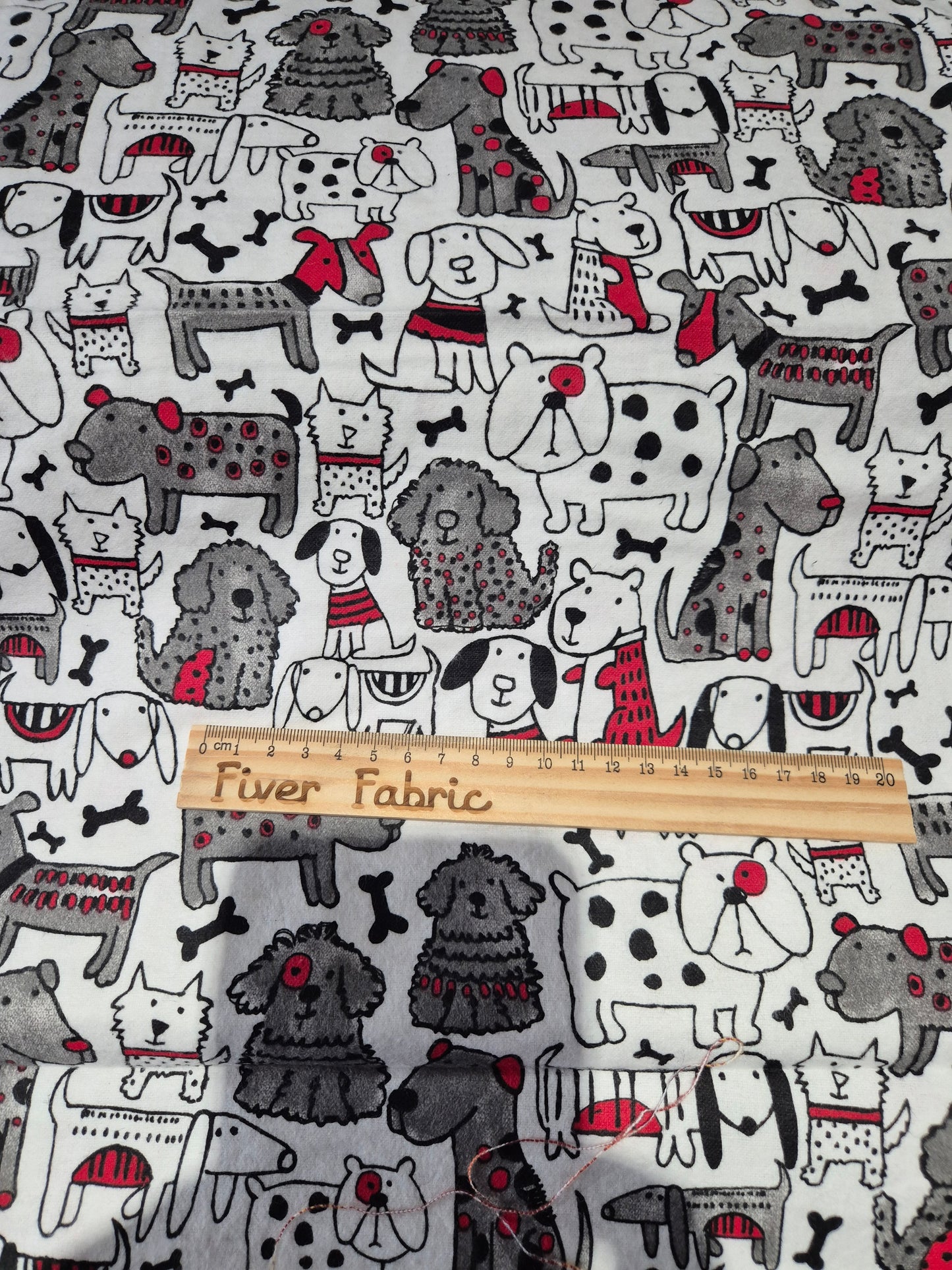 100% brushed cotton Dogs