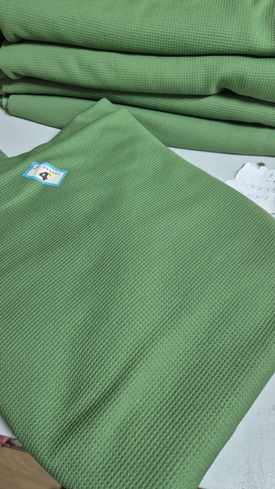 Number 4 waffle jersey 2m