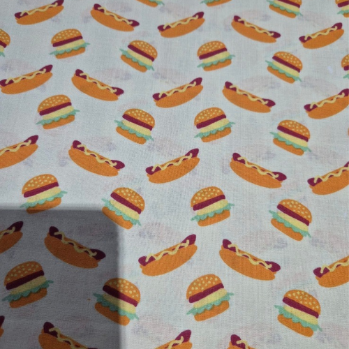 100% cotton fast food
