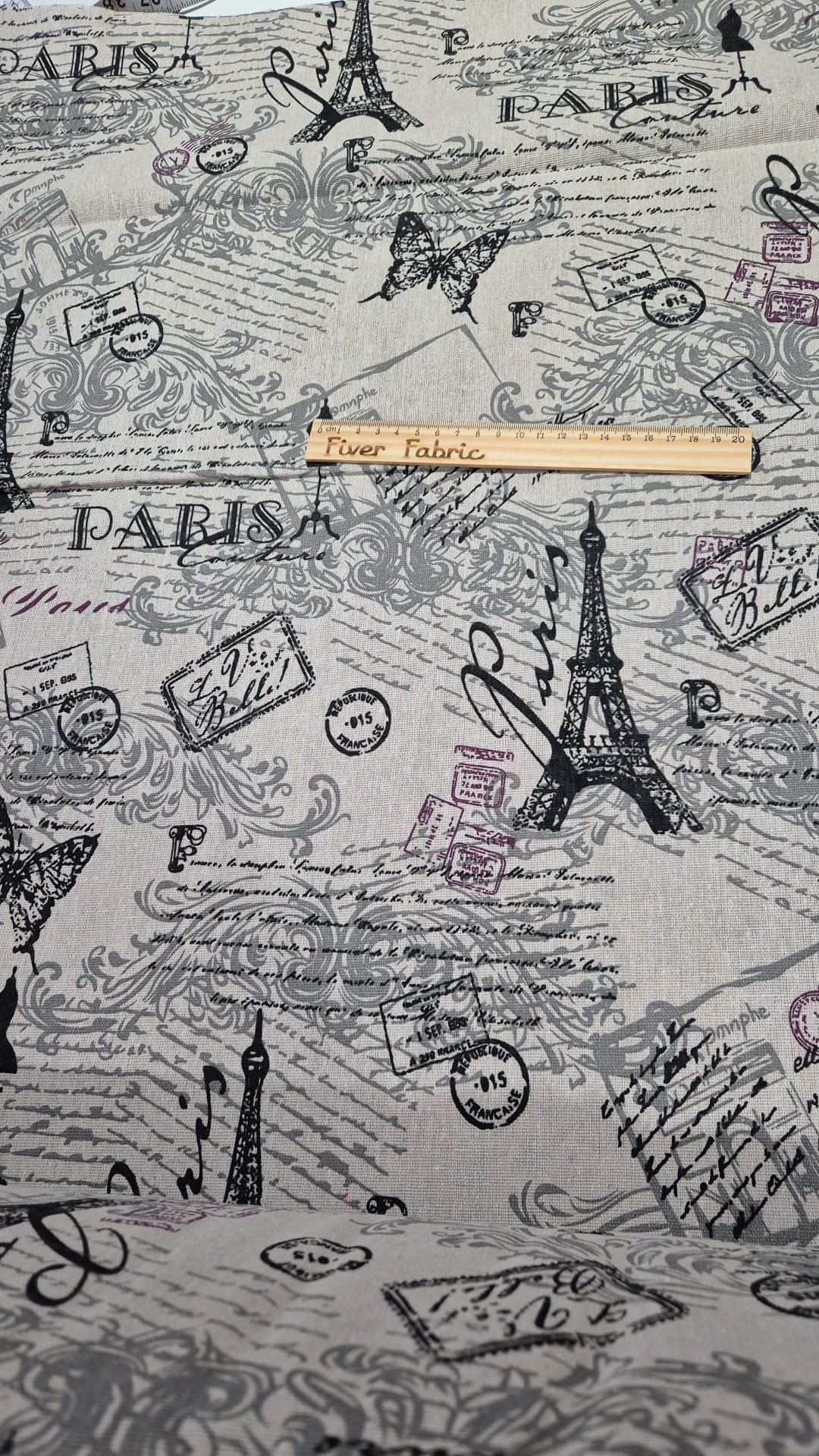 Canvas Linen Paris