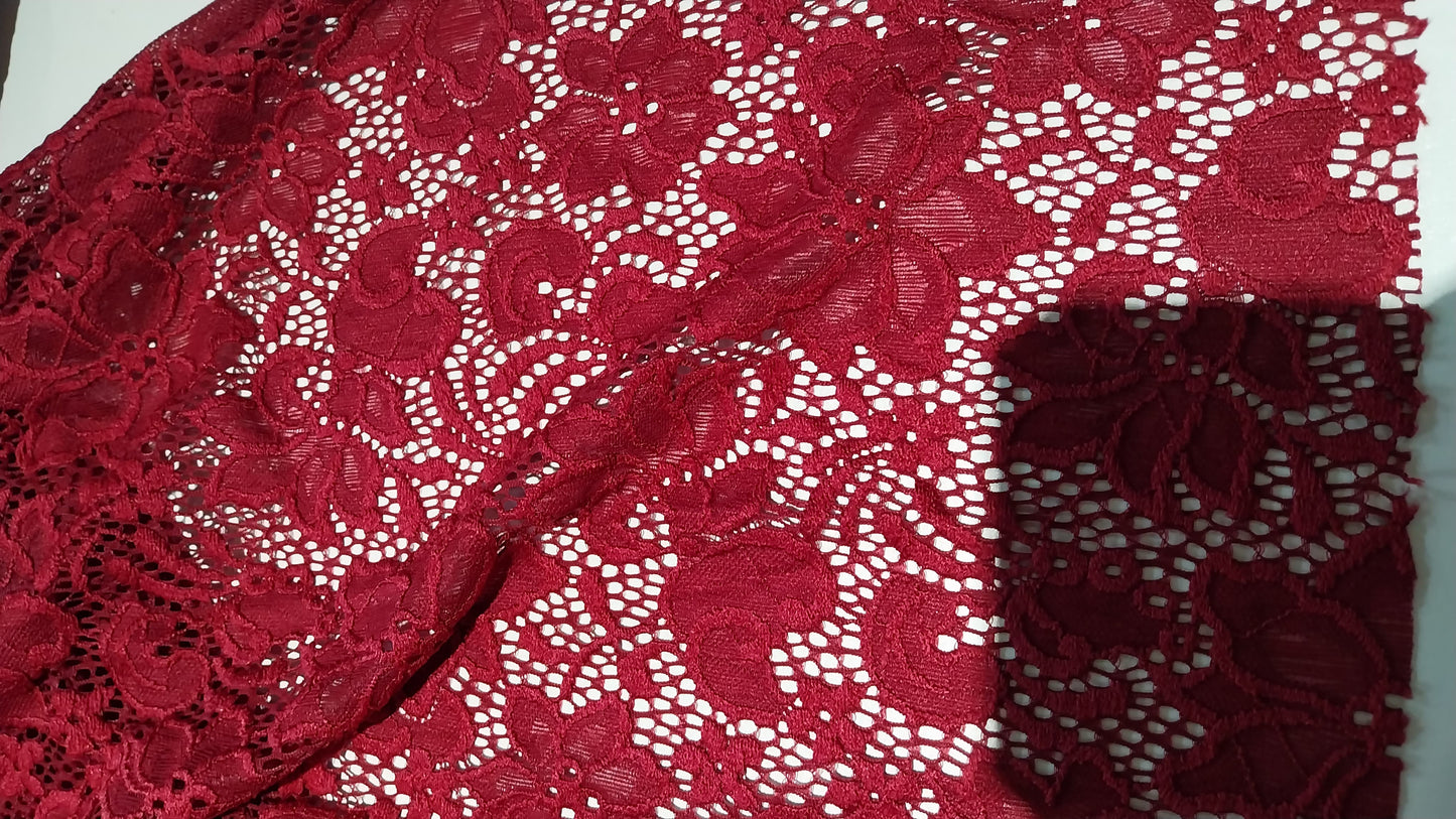 Red wine lace