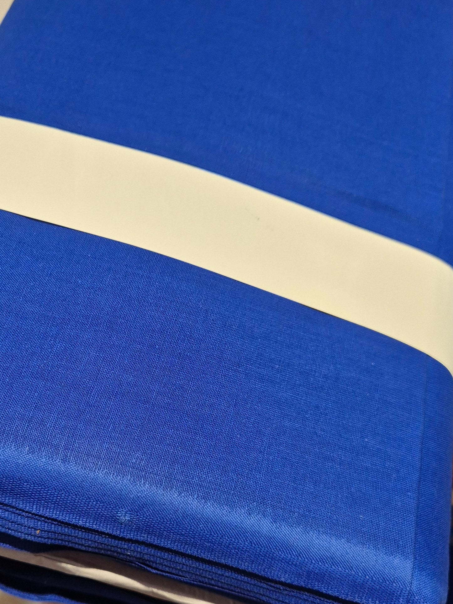 100% cotton royal blue - 58" wide