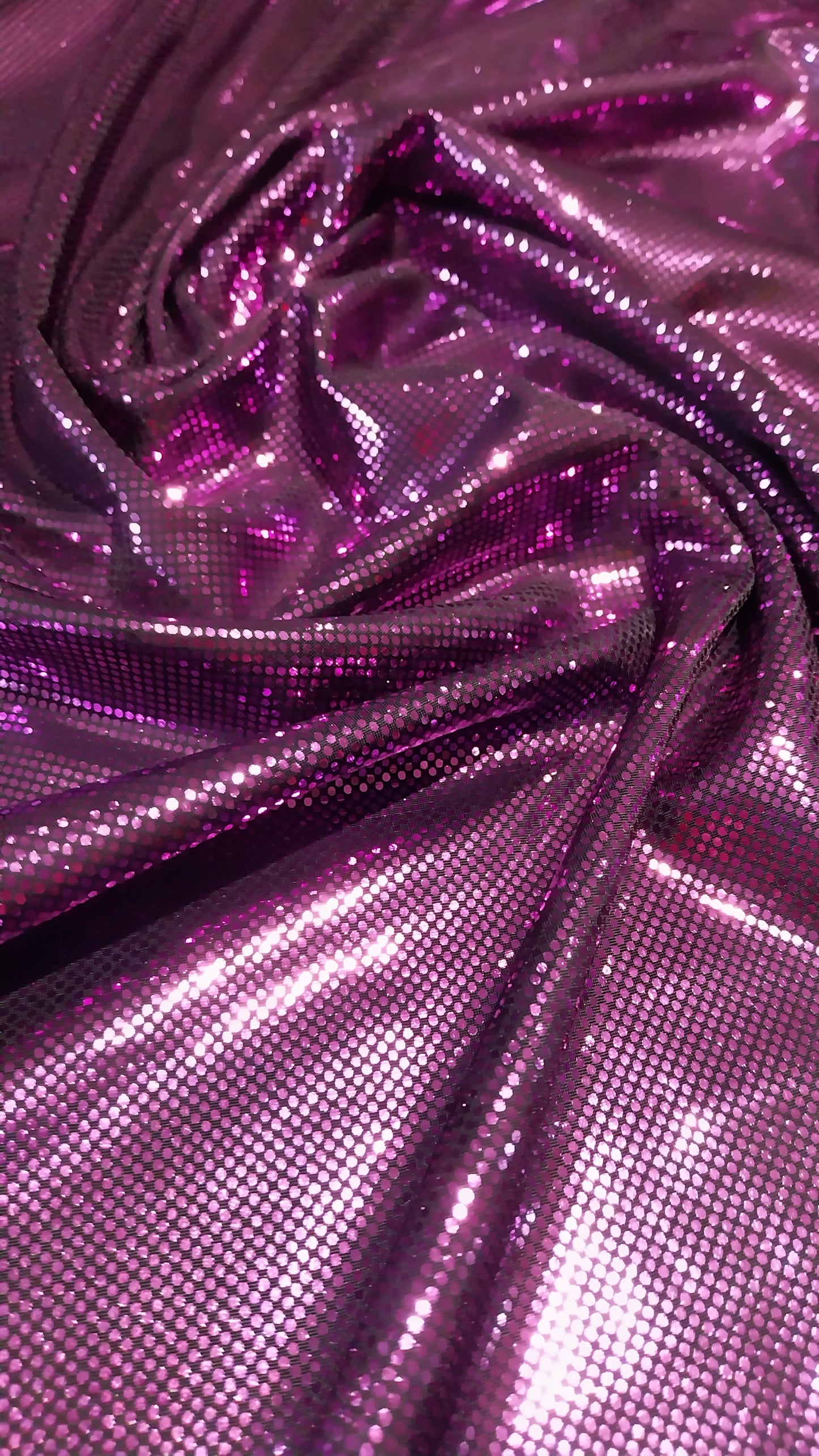 Purple foil lycra