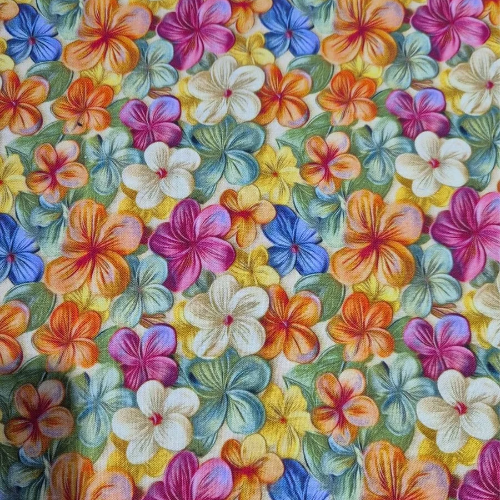 100% cotton 3D colour burst