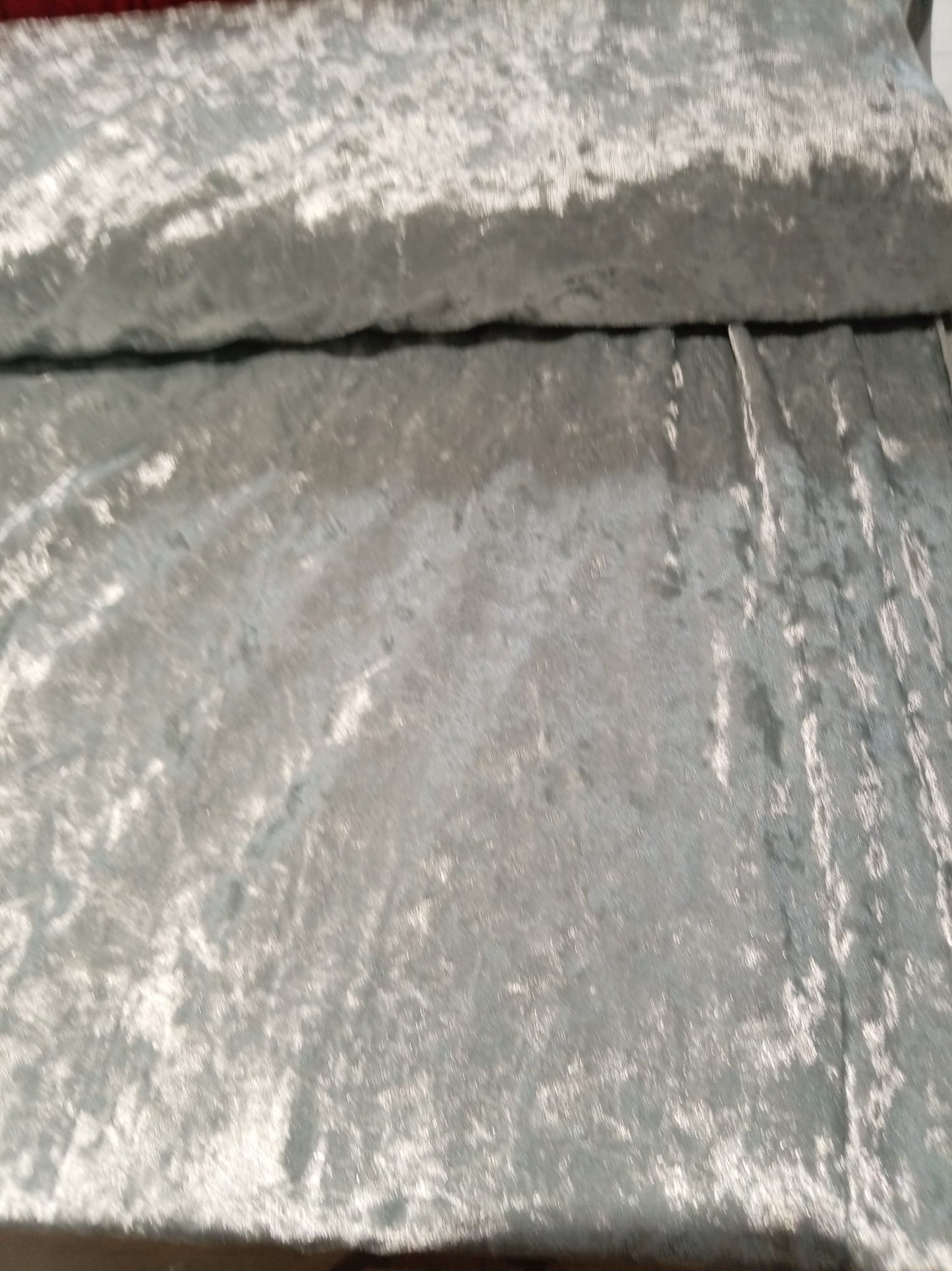 Crushed velvet light mint