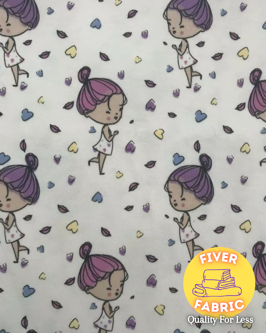 UV cotton jersey little girl
