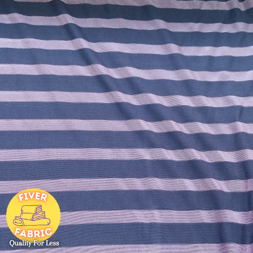 Purple and Navy stripped jersey