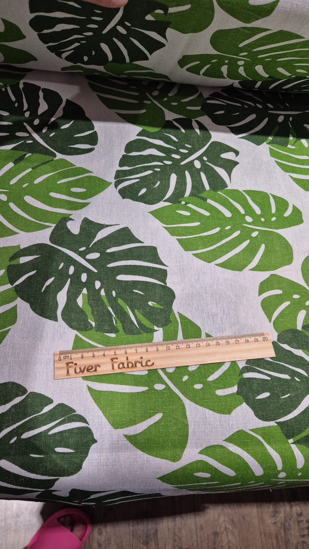 Canvas Linen leaves