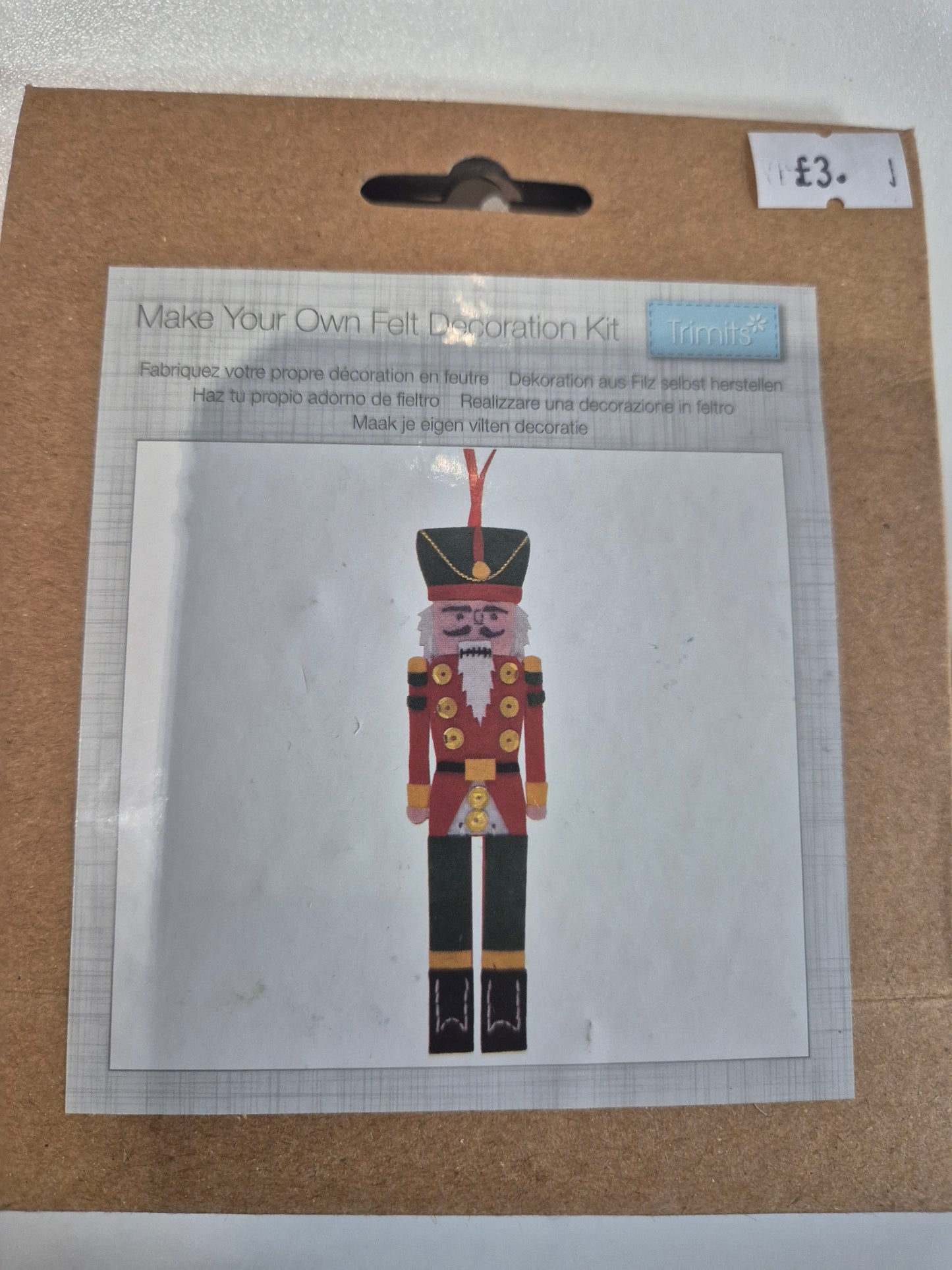 Nutcracker felt kit