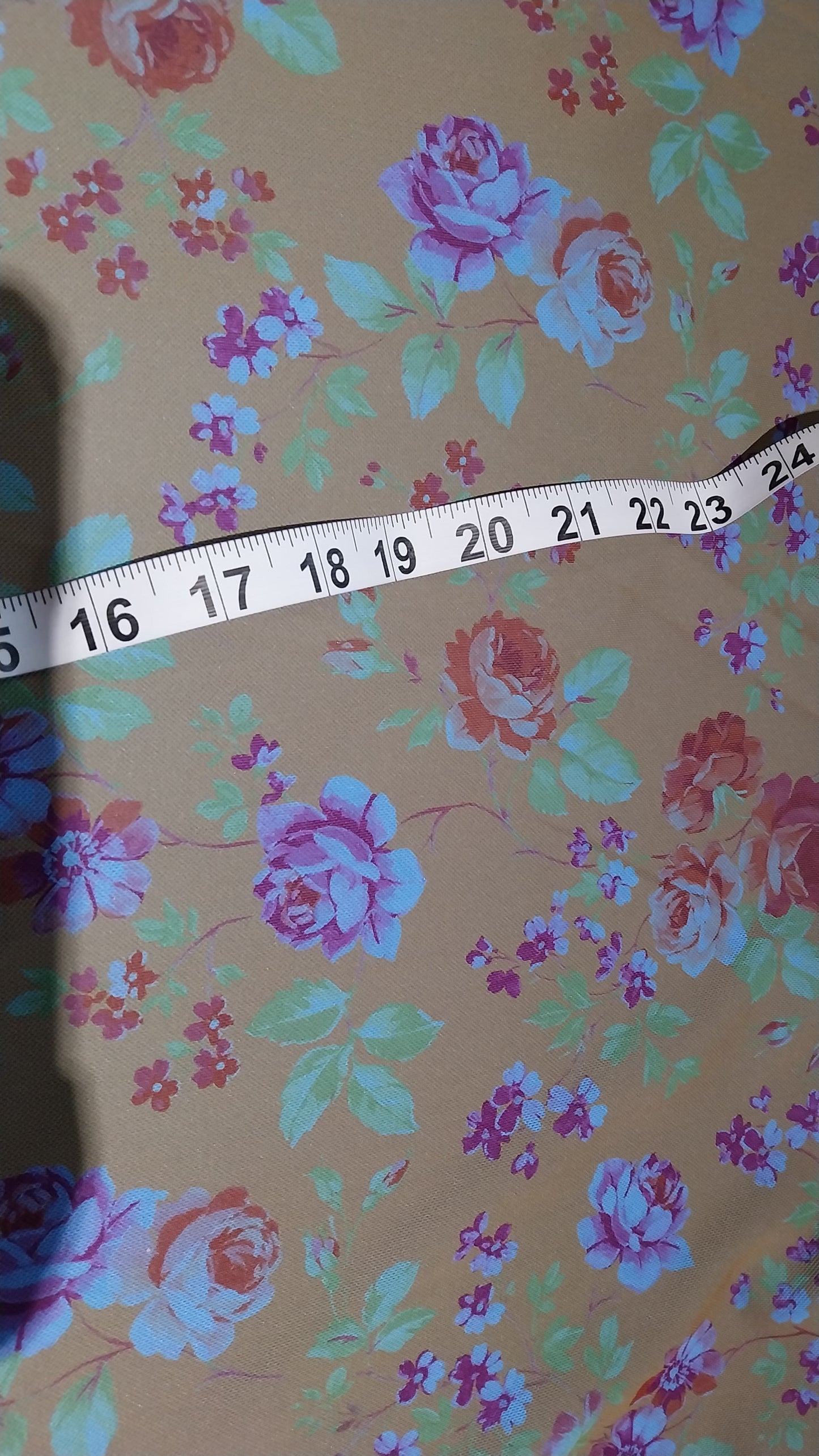Roses upholstery