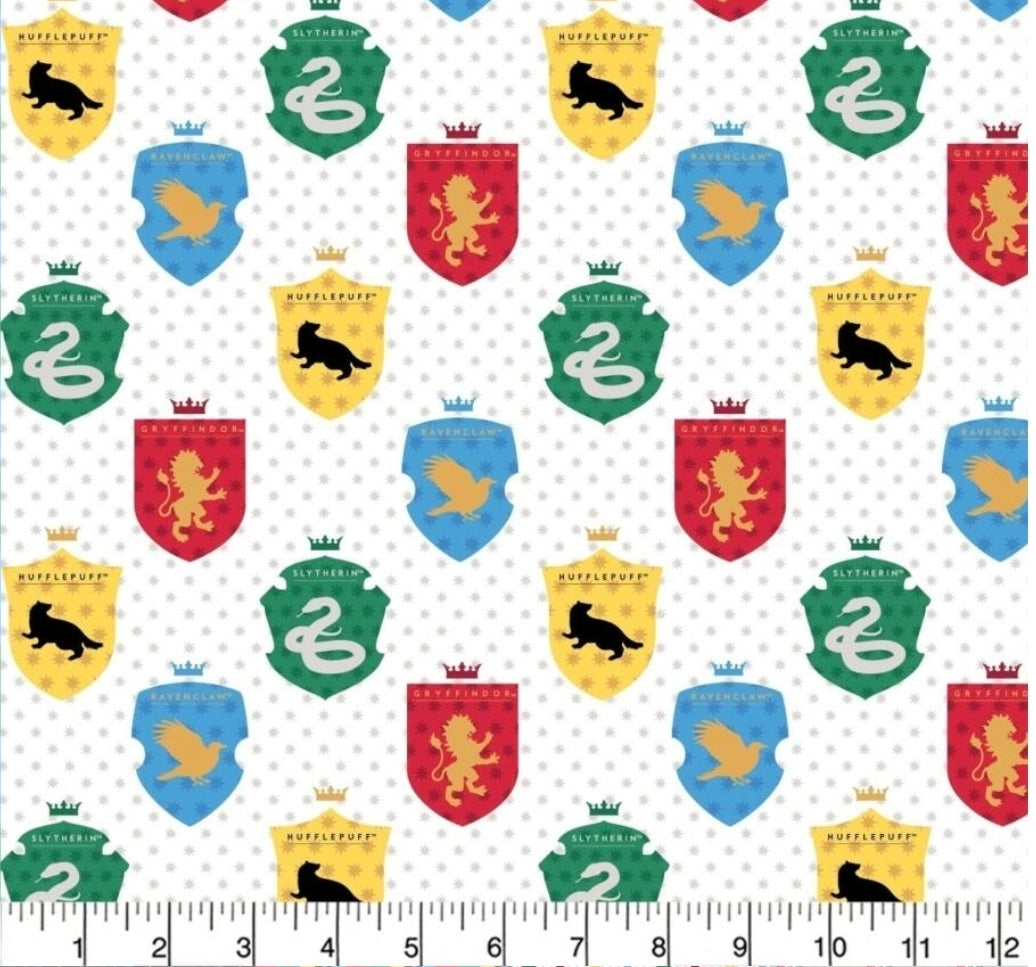 100% cotton Hogwarts Houses