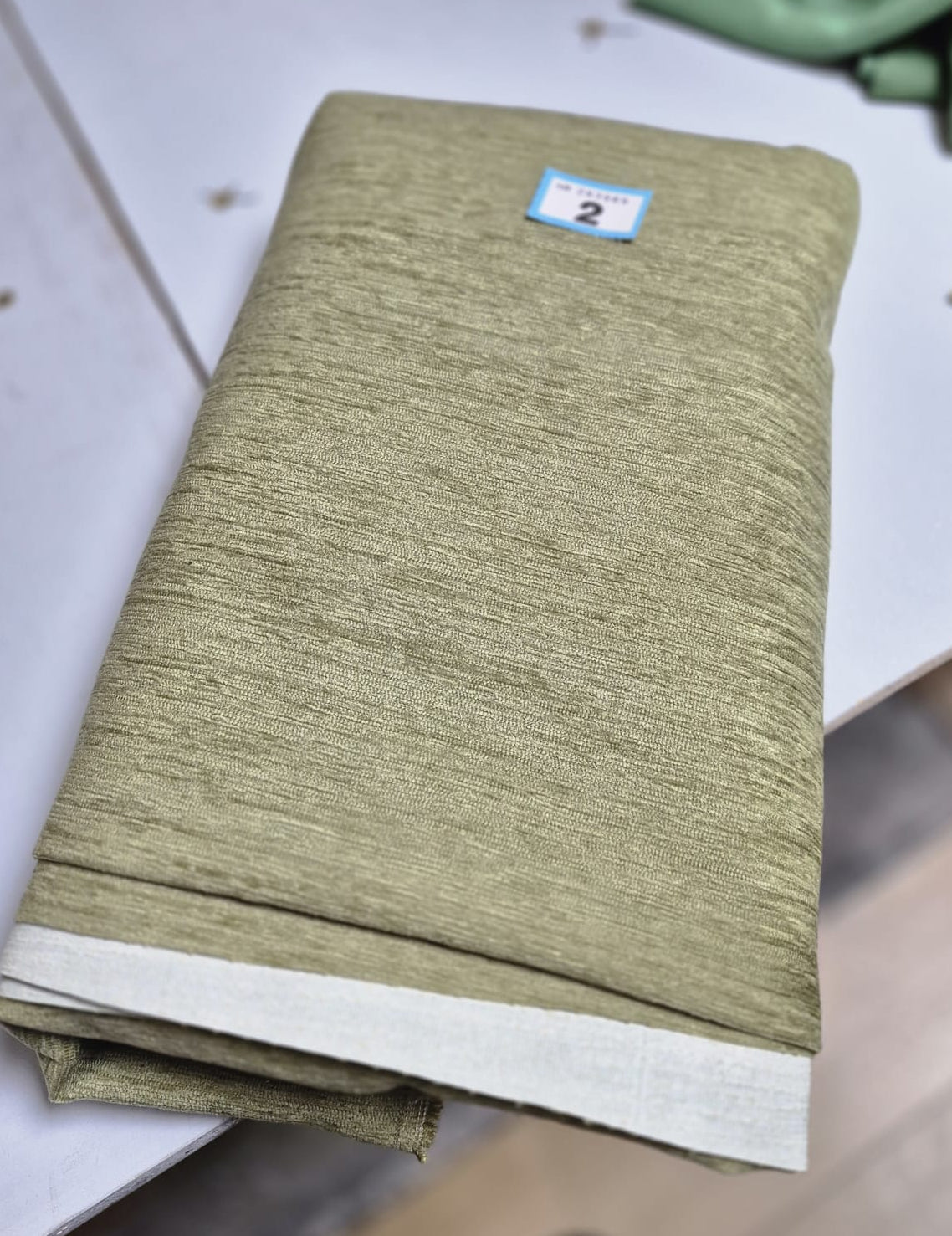 Number 2 olive green upholstery 2.6m