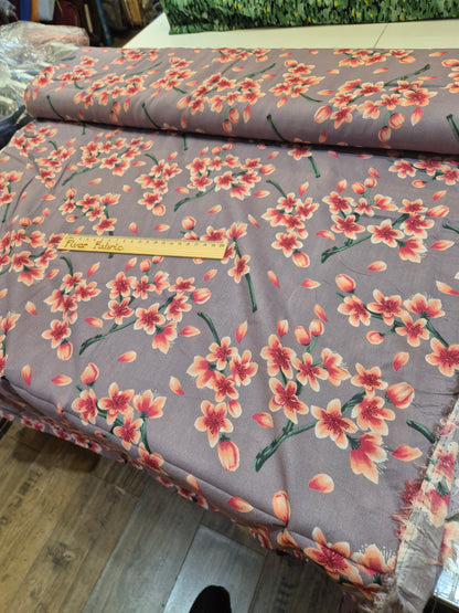 100% viscose flowers
