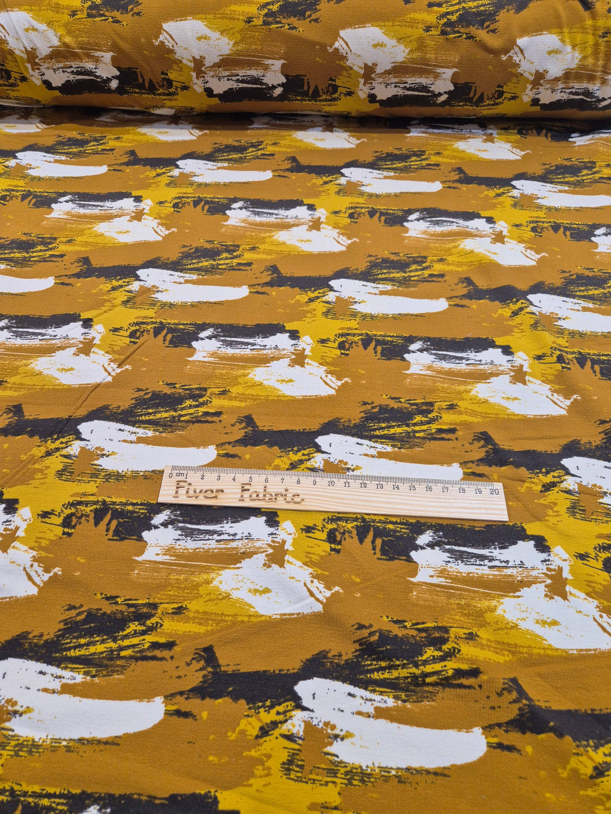 Mustard Art Cotton Lycra