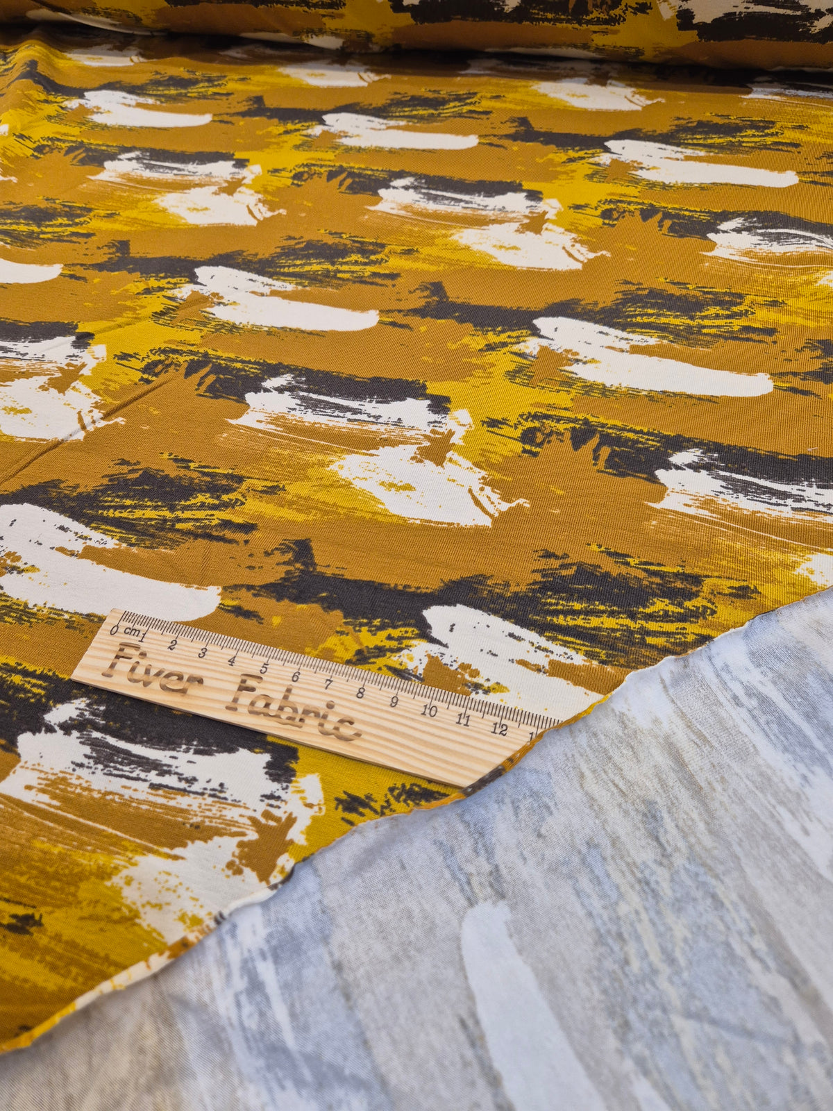 Mustard Art Cotton Lycra