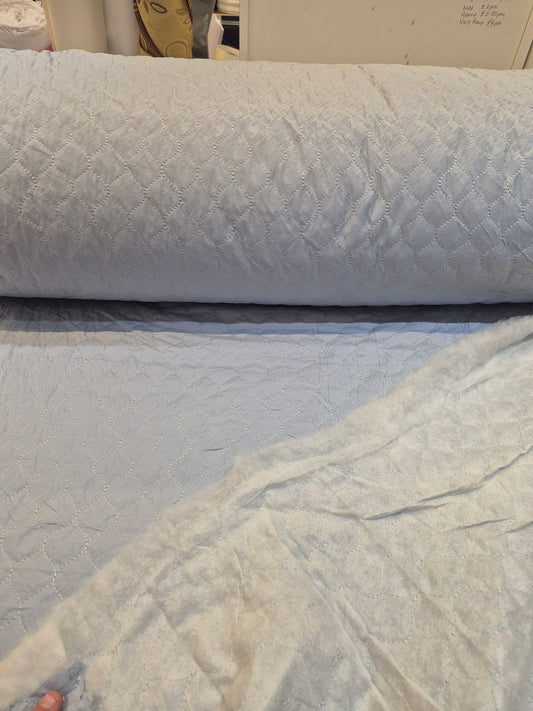 Padded and quilted