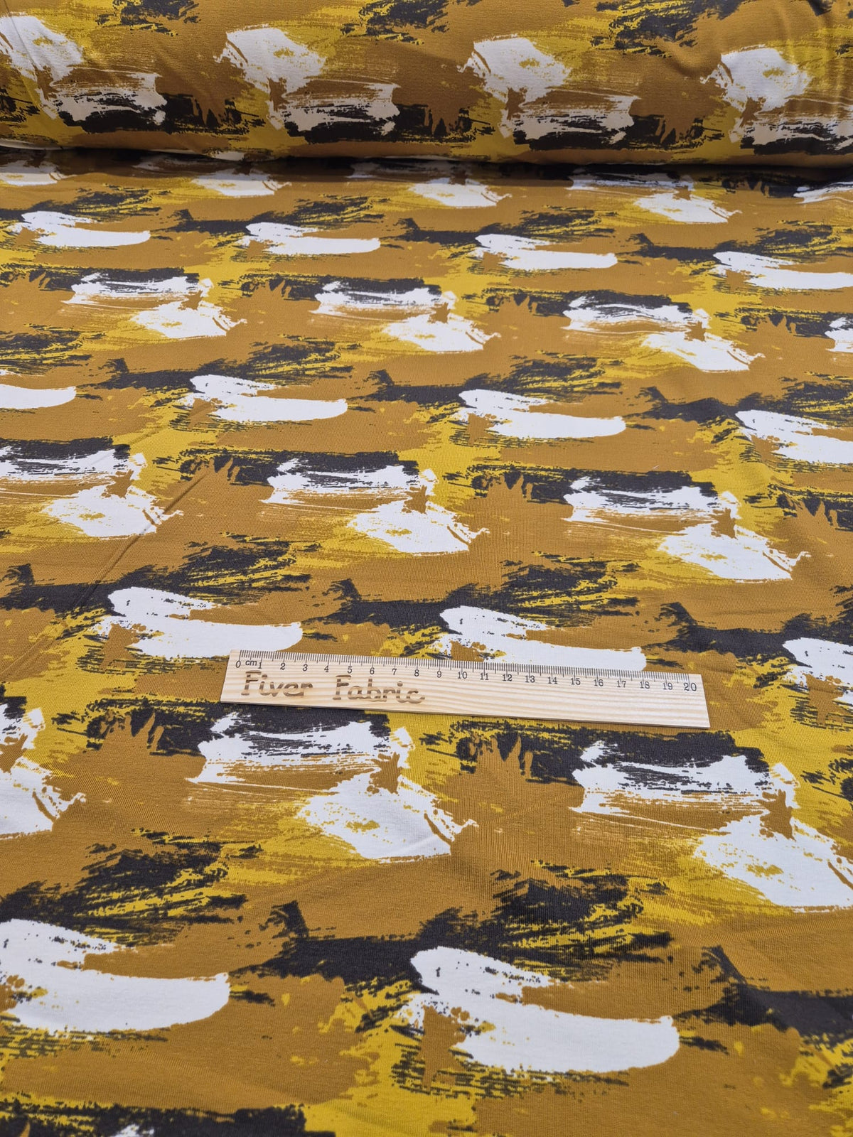 Mustard Art Cotton Lycra