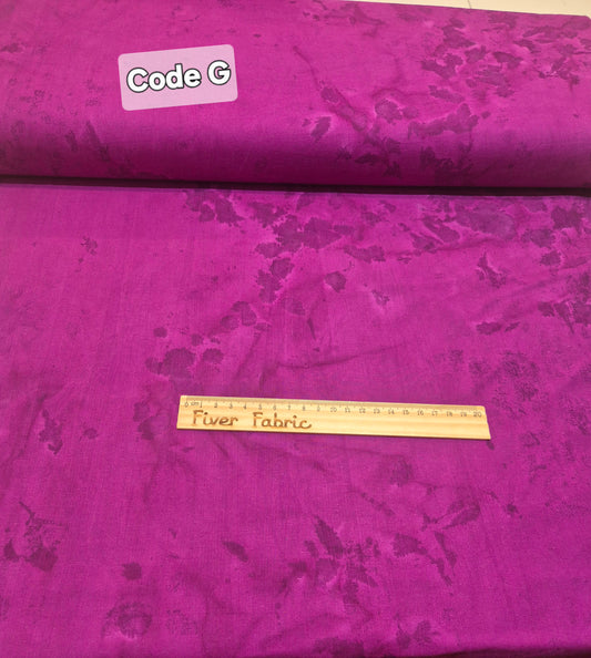 Batik 100% cotton Code G