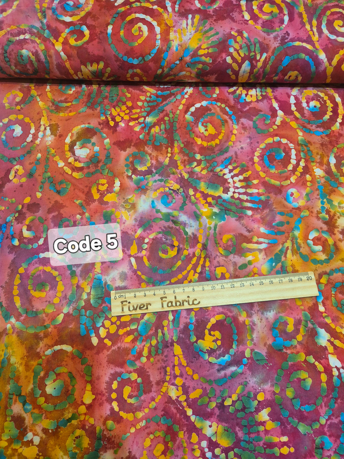 Batik 100% cotton Code  5