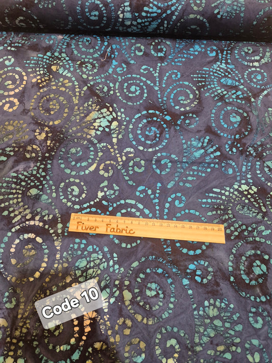 Batik 100% cotton Code  10