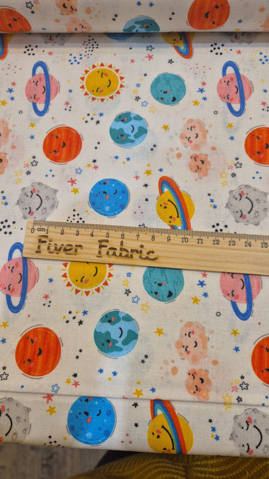 100% cotton planets