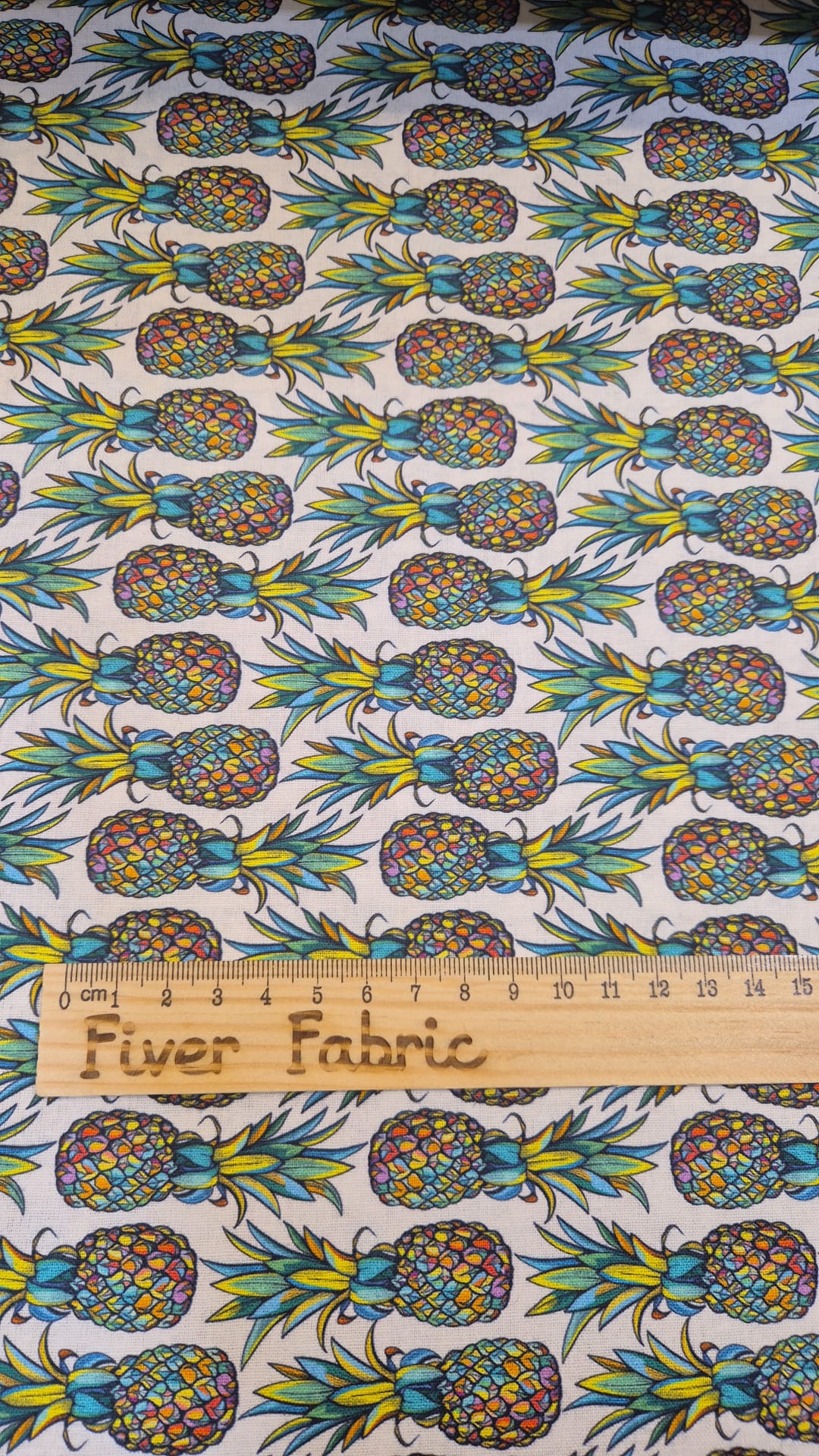 100% cotton pineapples