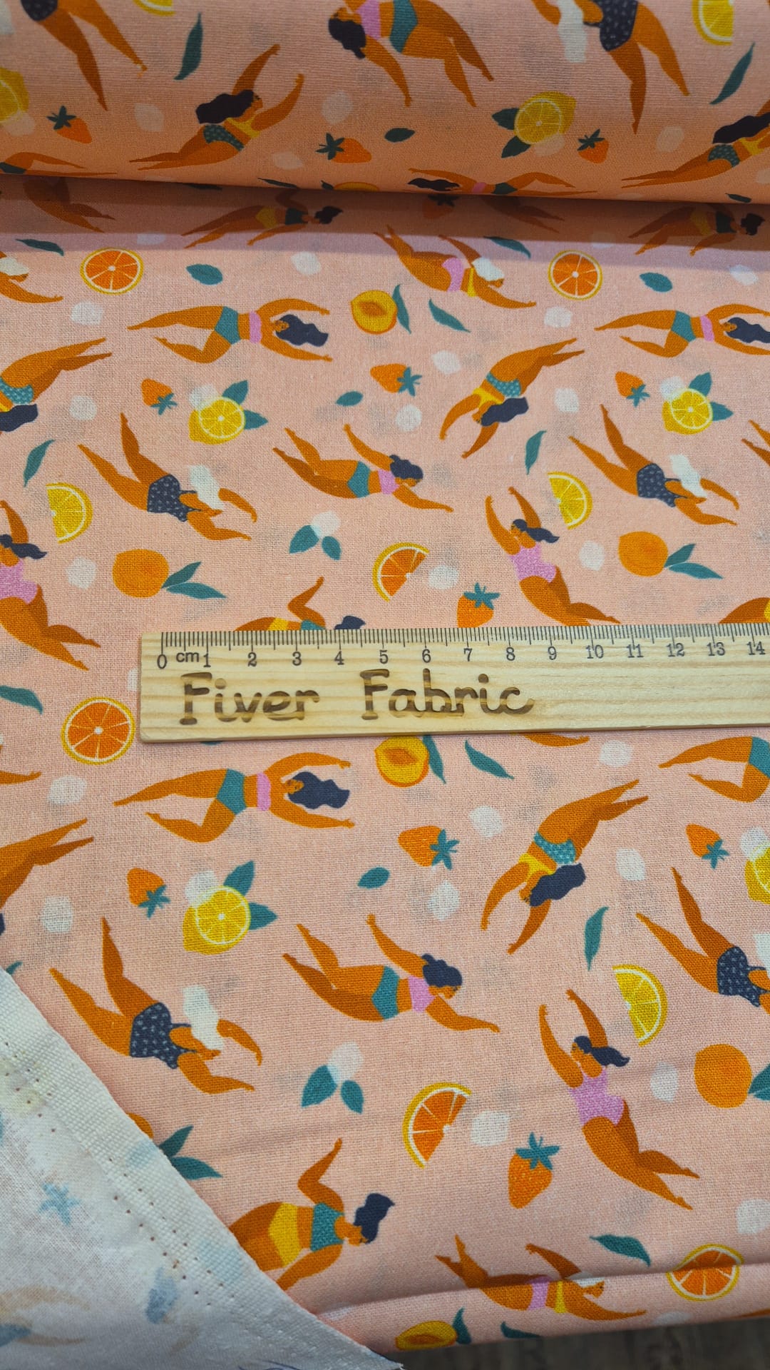 100% cotton swimmers on peach