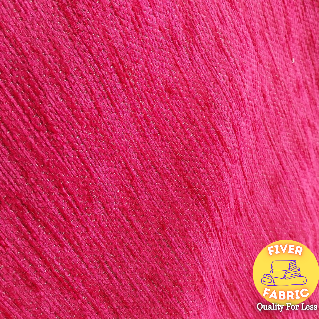 Chenille Pinky Upholstery