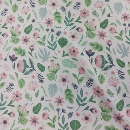Spring garden dress fabric