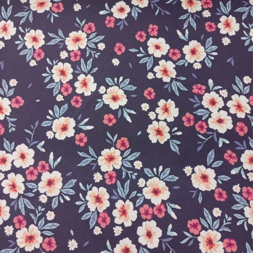 Floral night dress fabric