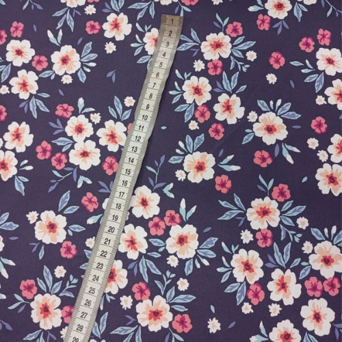 Floral night dress fabric