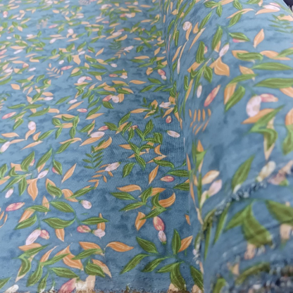 Evening garden dress fabric