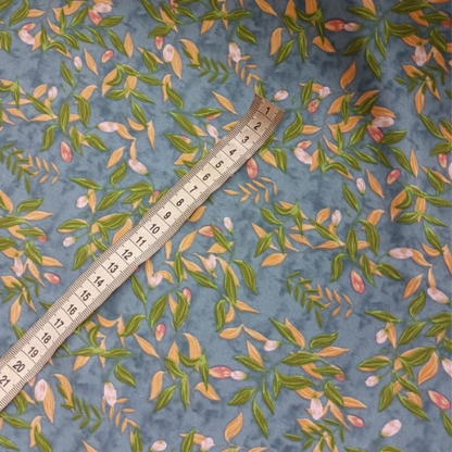 Evening garden dress fabric