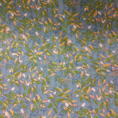 Evening garden dress fabric