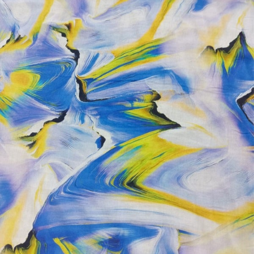 Marbled viscose