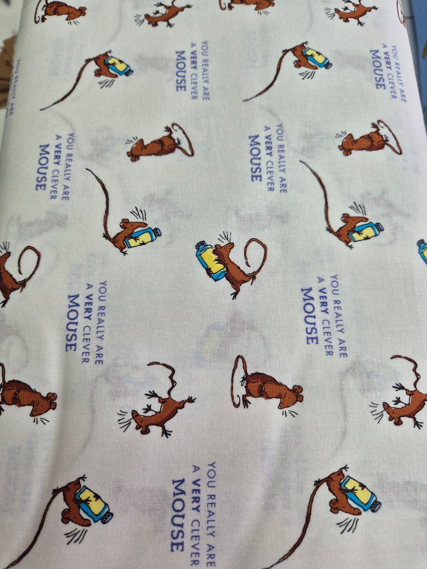 100% cotton Clever mouse