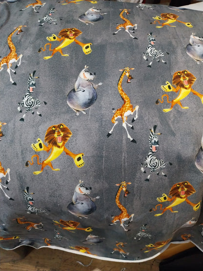 Madagascar French Terry Grey