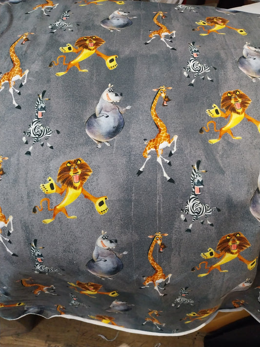 Madagascar French Terry Grey