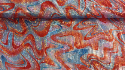 Swirls lycra