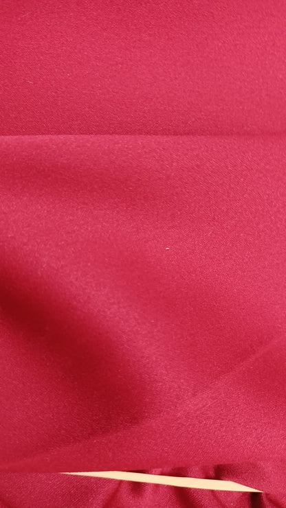 Red suiting fabric