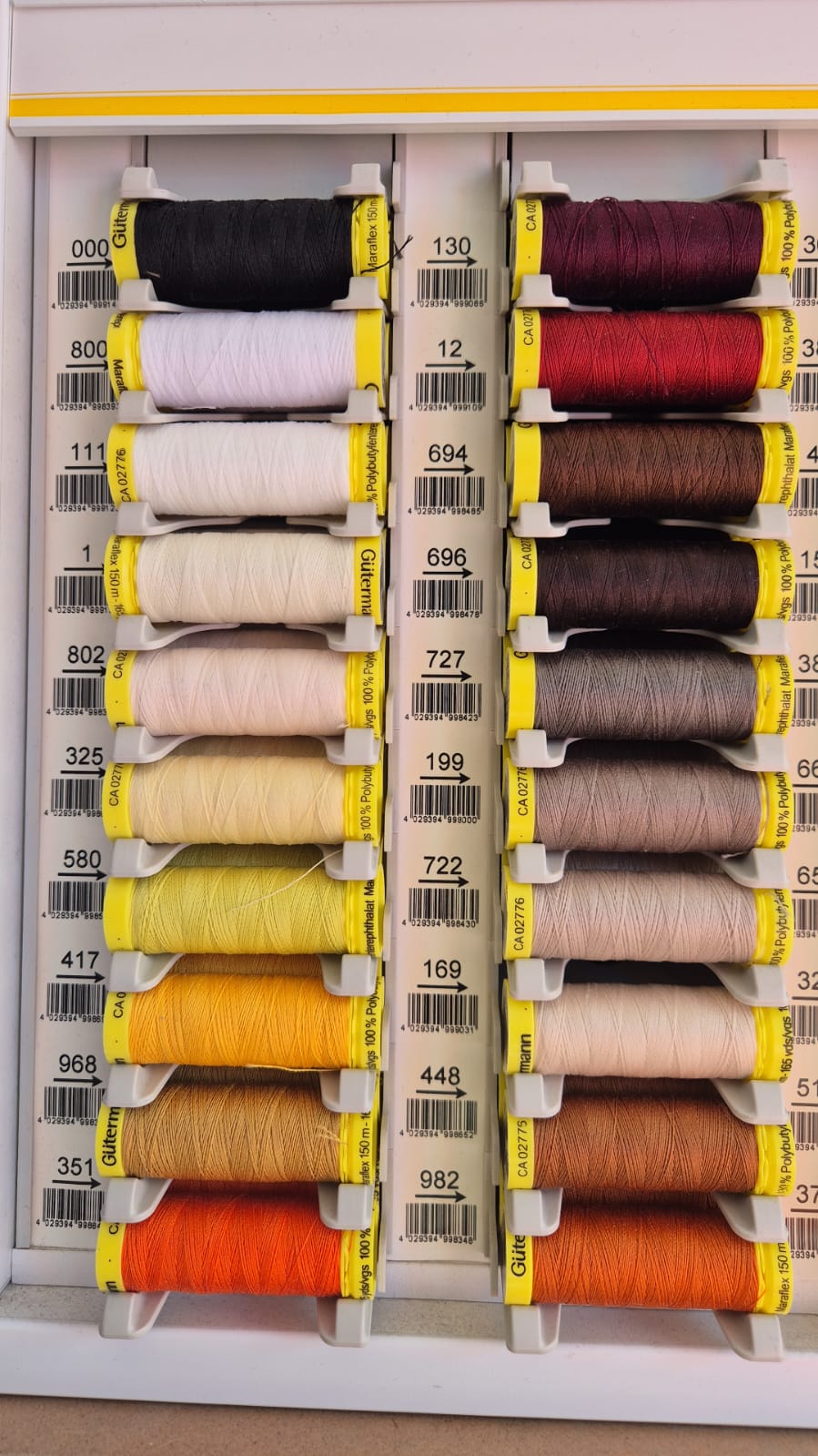 Thread maraflex gutterman (perfect for stretch fabrics) 60 colours
