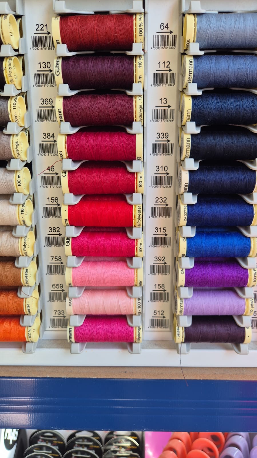 Thread sew all gutterman